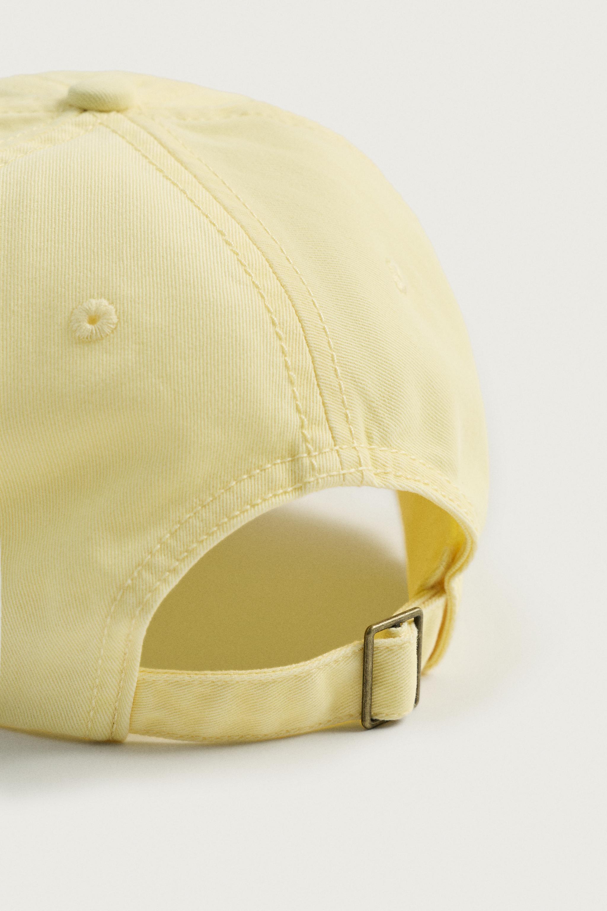 CASQUETTE COTON LAVÉ