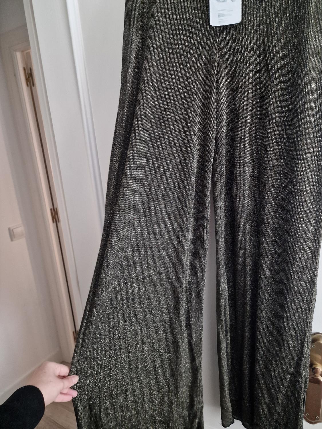 METALLIC THREAD TROUSERS - Image 2