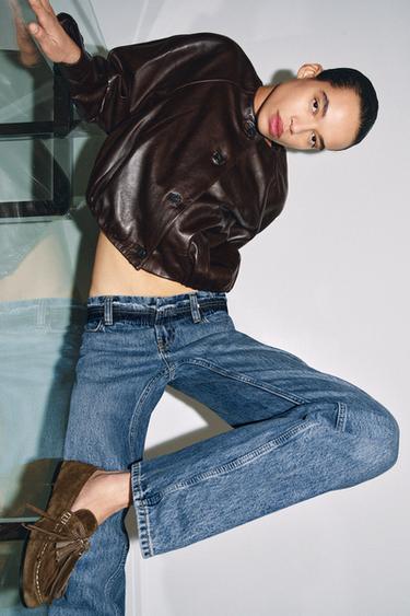 LEATHER TASSEL LOAFERS - Brown by Zara - Image 0