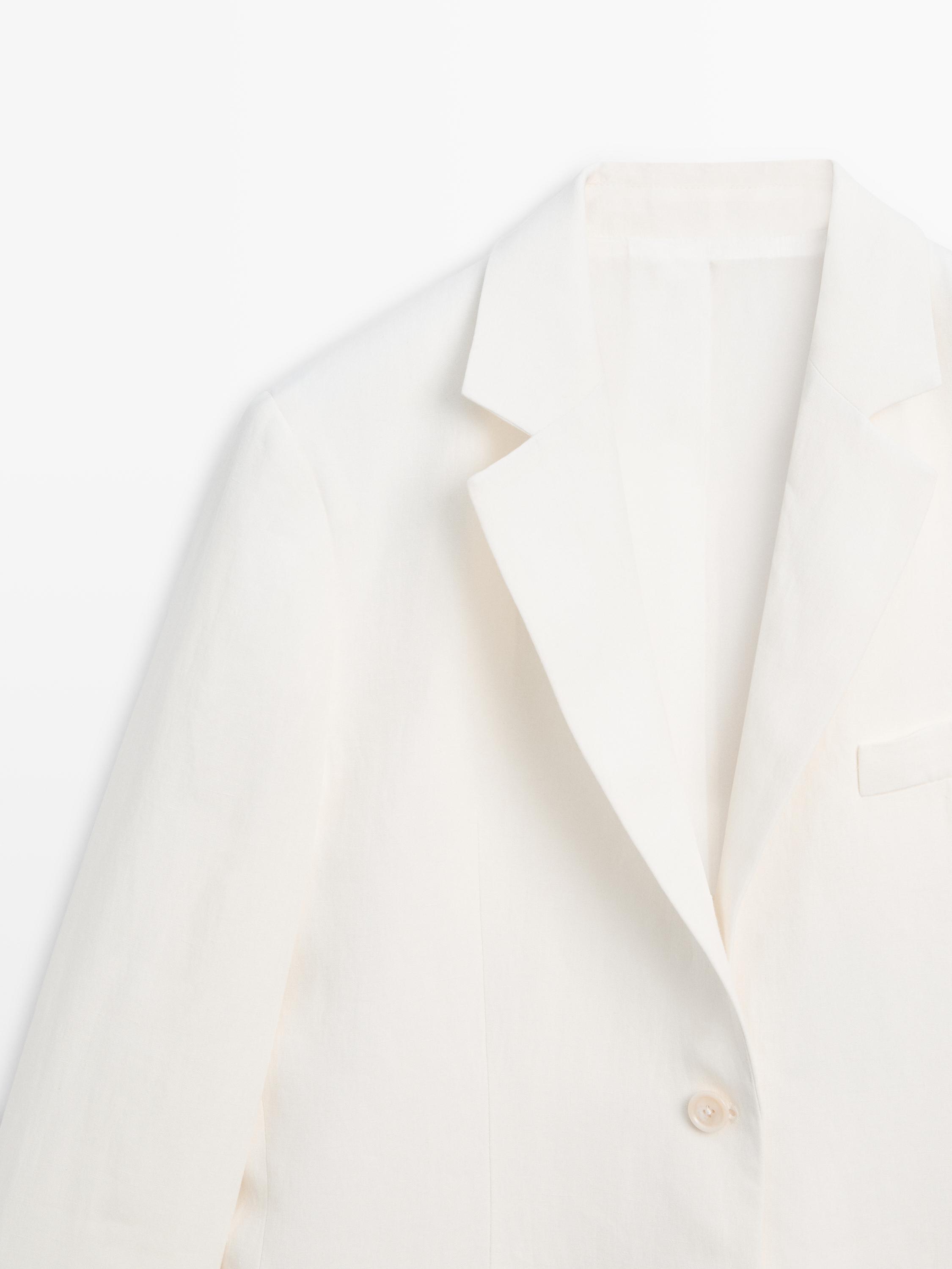 Veste de costume 100 % lin