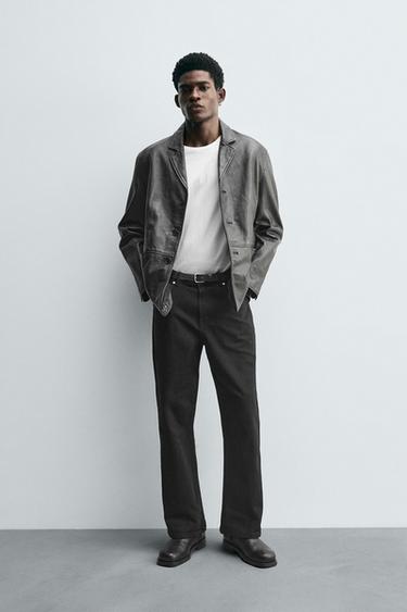 PANTALÓN FLARE FIT - Negro de Zara - Imagen 0