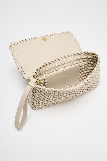 BRAIDED BAG - Ecru by Zara - Image 3