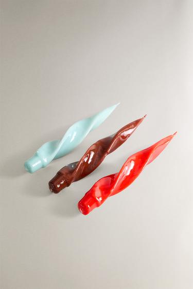 LOT BOUGIES SPIRALES (LOT DE 3) X COLLAGERIE - divers de Zara - Image 1
