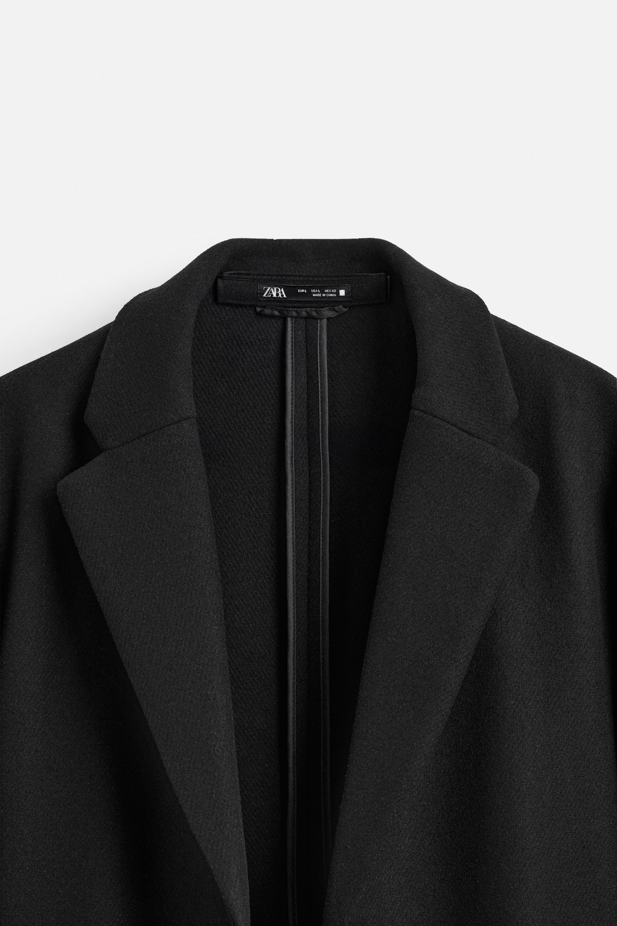 ウールブレンド コート - グレー | ZARA Japan / 日本