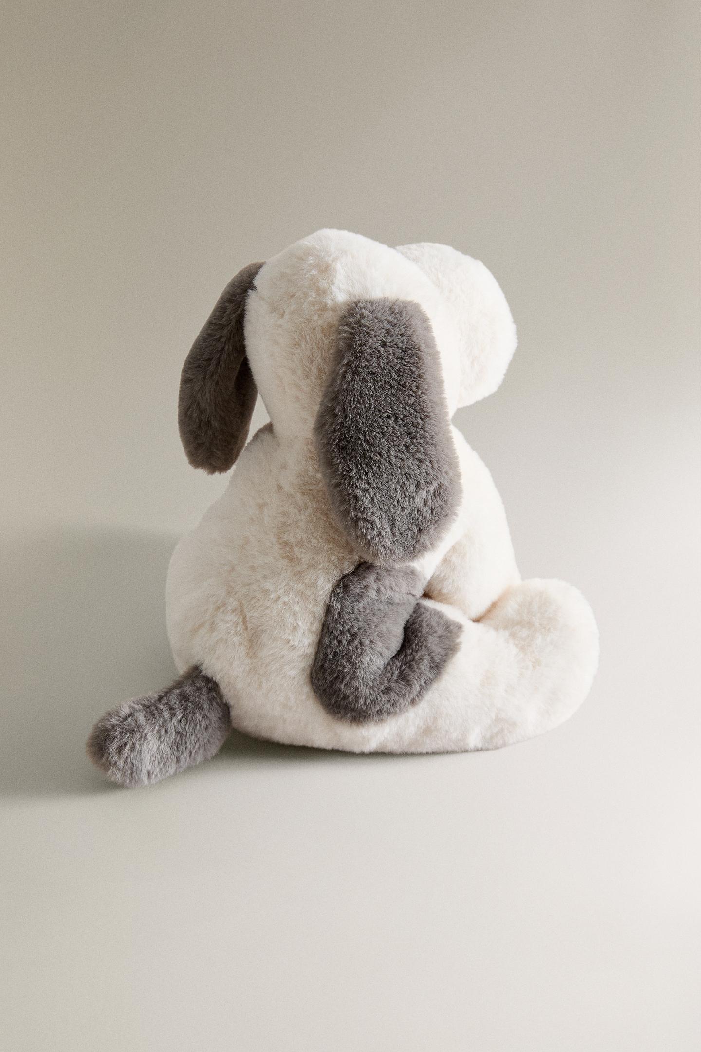 Детская мягкая игрушка Zara Small KIDS' Dog Plush Toy, цвет: Экрю — фото 5