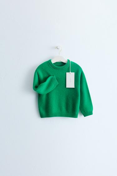 ZARA TIMELESS - 100% CASHMERE JUMPER - Green by Zara