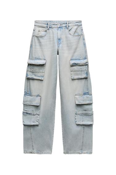 MID-RISE TRF CARGO JEANS