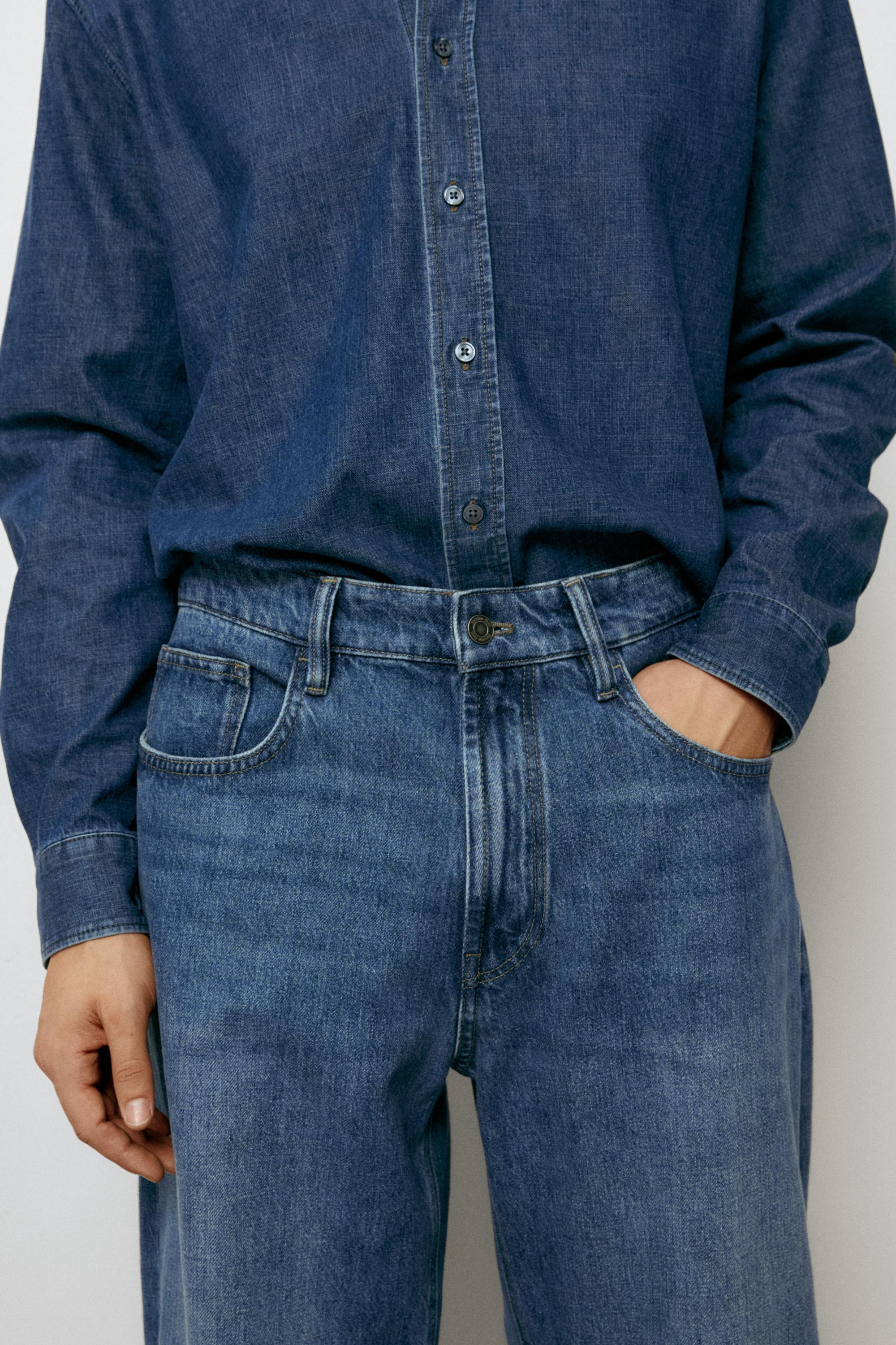 Barrel fit jeans