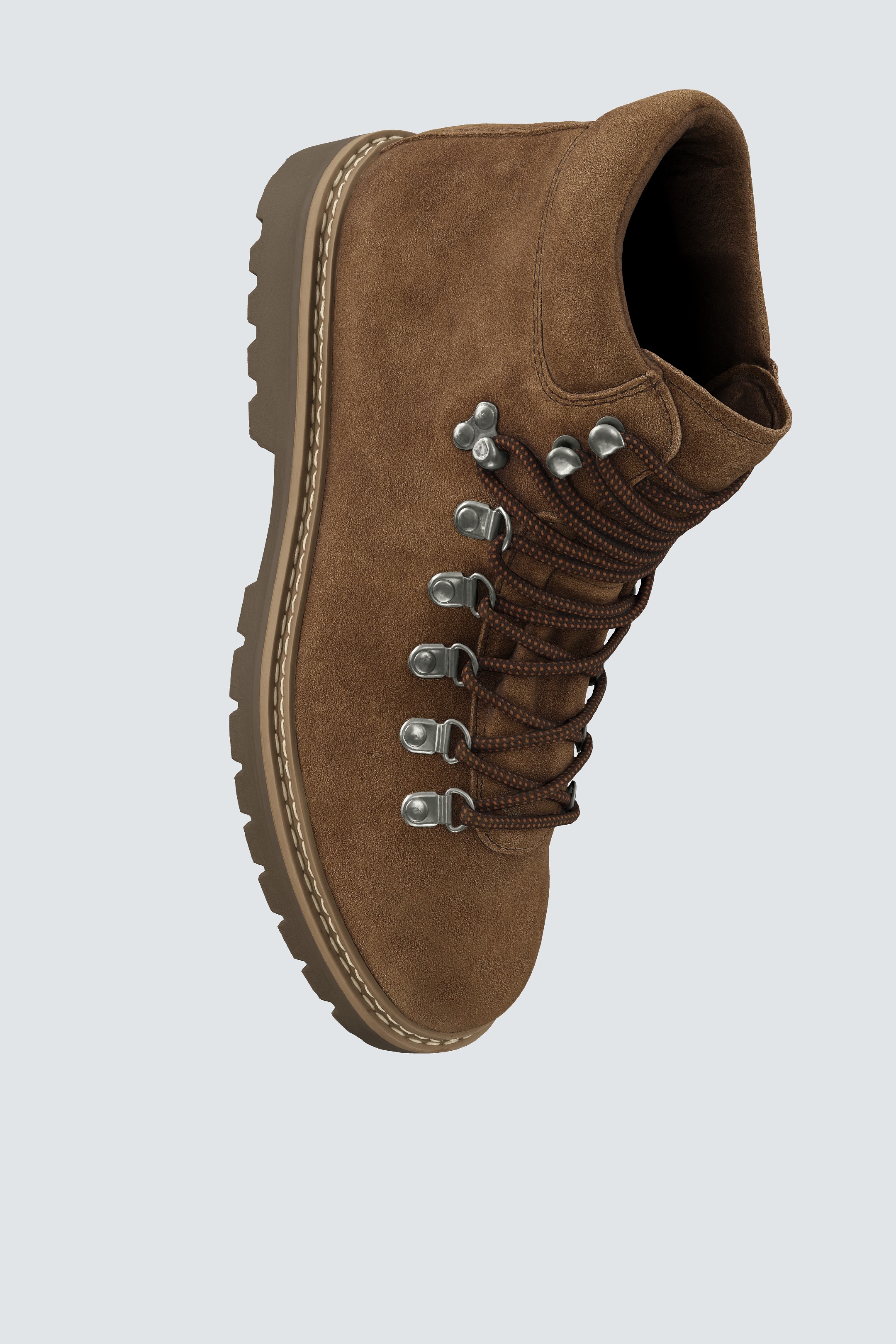 CHUNKY LEATHER BOOTS - Brown | ZARA United States