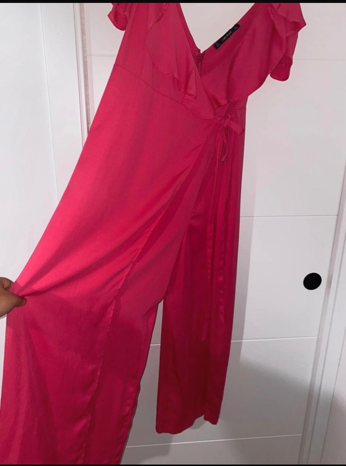 RUFFLED WRAP JUMPSUIT - Image 6