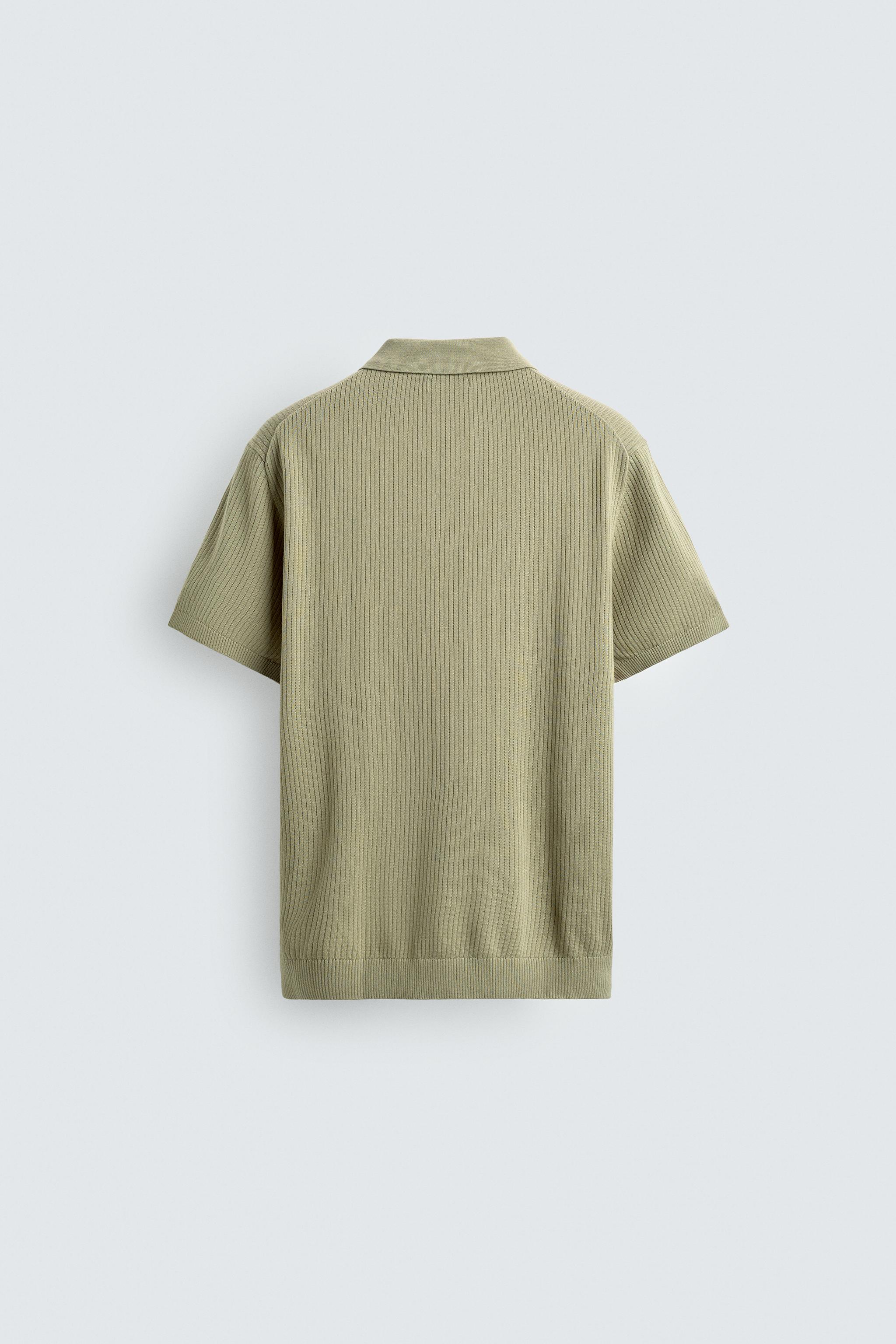 POLO EN MAILLE CANNELÉE