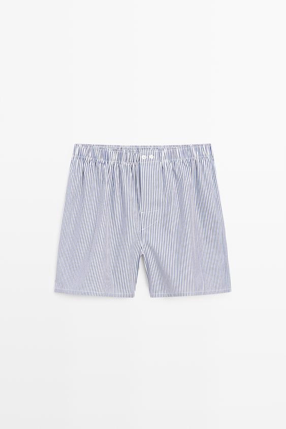 100% cotton striped boxers from Zara - $30