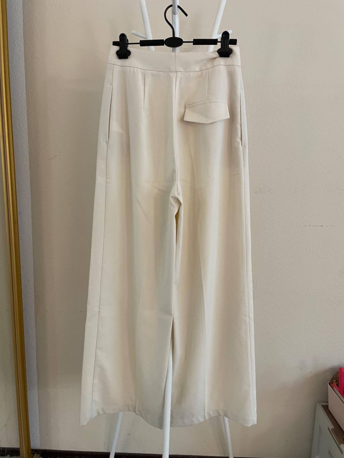 WIDE LEG MENSWEAR STYLE PANTS - Image 2