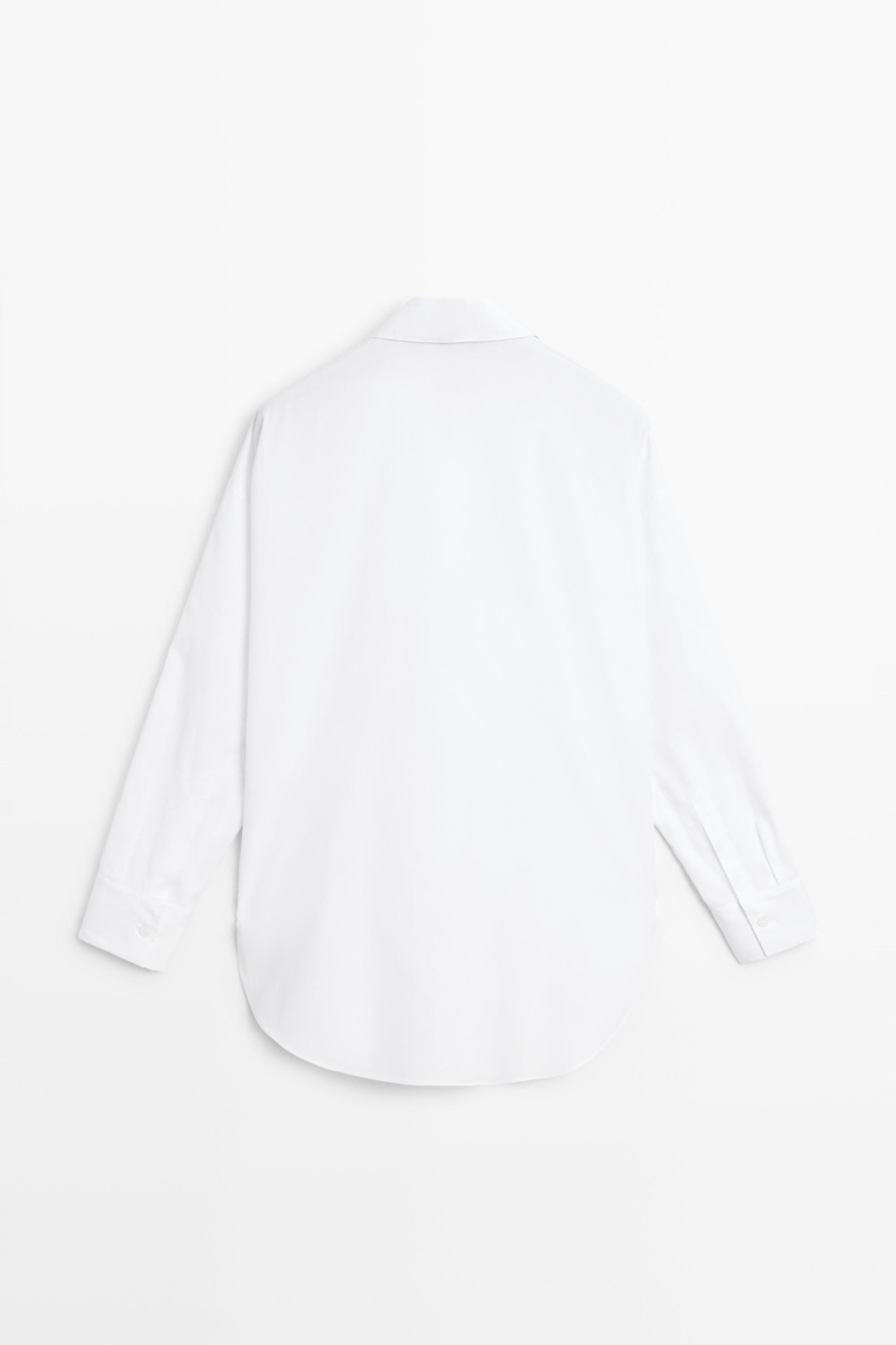 100% cotton poplin shirt