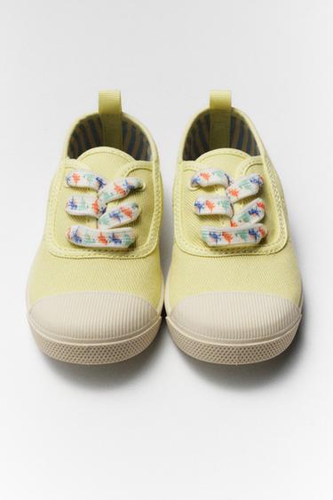 BAMBA TEXTIL - Amarillo de Zara