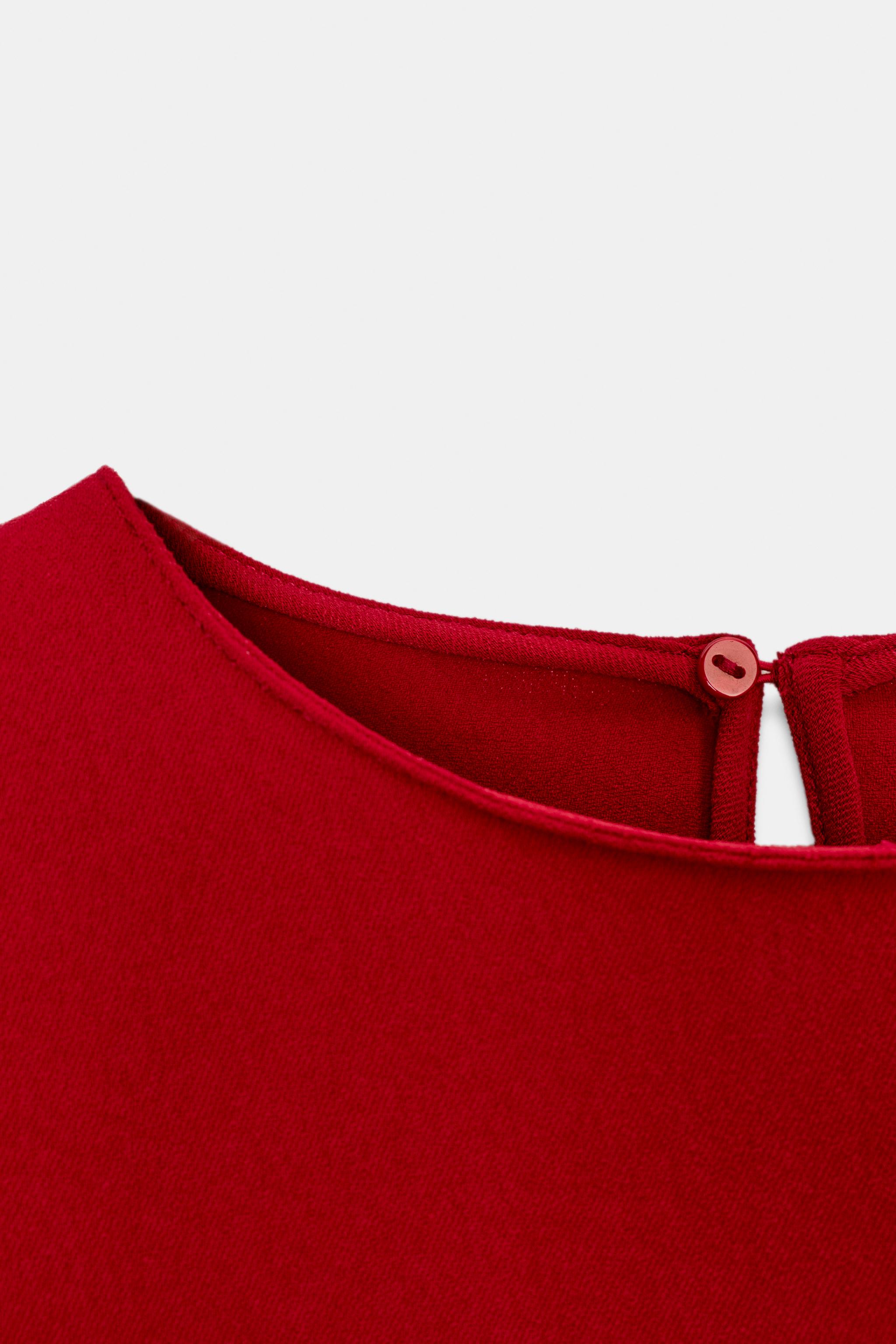 ASYMMETRIC SHOULDER PAD SHORT DRESS