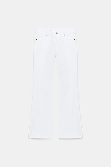 JEANS TRF BOOTCUT TAILLE BASSE - Blanc de Zara - Image 6