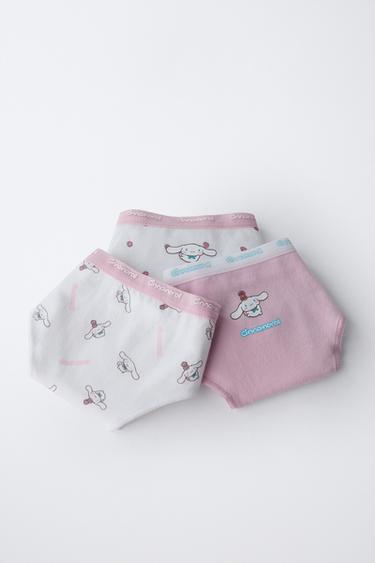 6-14 ANS/ LOT DE TROIS CULOTTES CINNAMOROLL © SANRIO - Mauve de Zara - Image 5