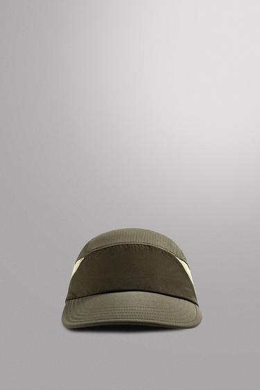 PERFORATED TECHNICAL LIMITED EDITION CAP - Khaki by Zara - Image 1