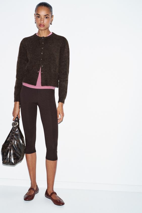 BALL BUTTON KNIT CARDIGAN