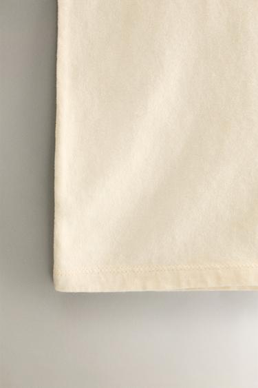 T-SHIRT ENFANT COTON PALMIER - Beige clair de Zara - Image 3