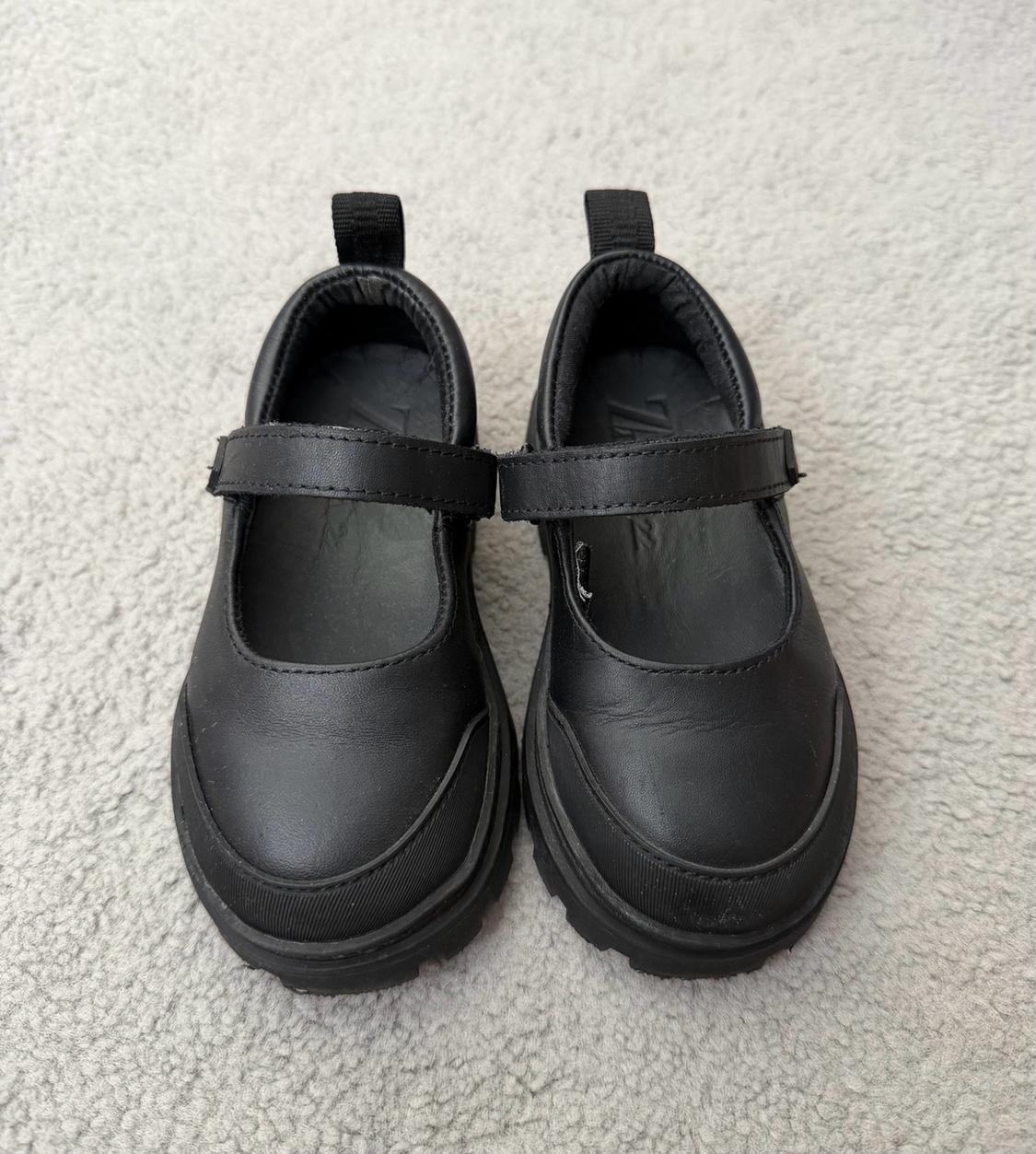 LEATHER COLLEGE BALLET FLATS - Image 2