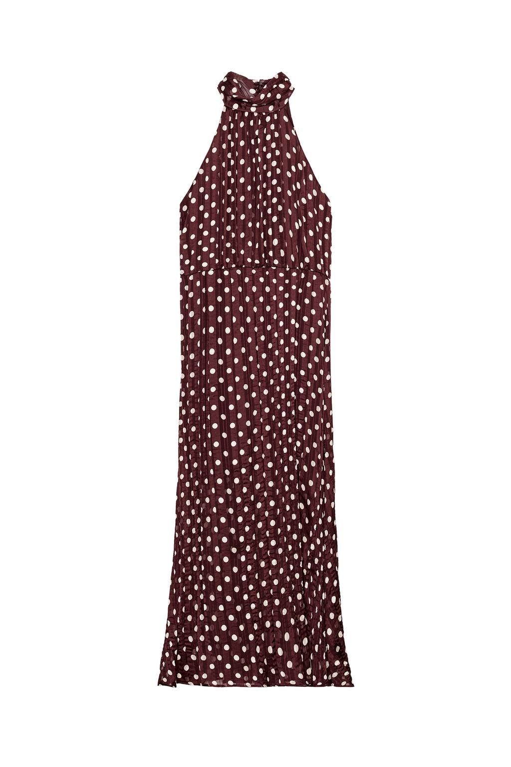 POLKA DOT MIDI DRESS - image 3
