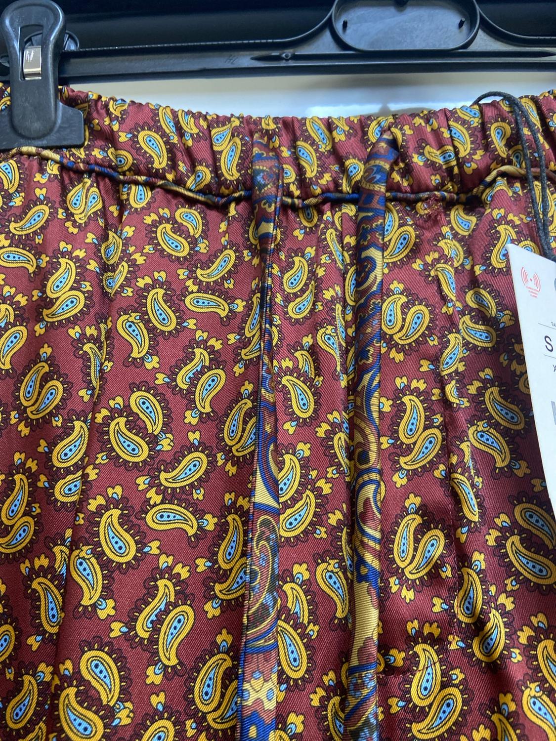 ZW COLLECTION PAISLEY PYJAMA TROUSERS - Image 2