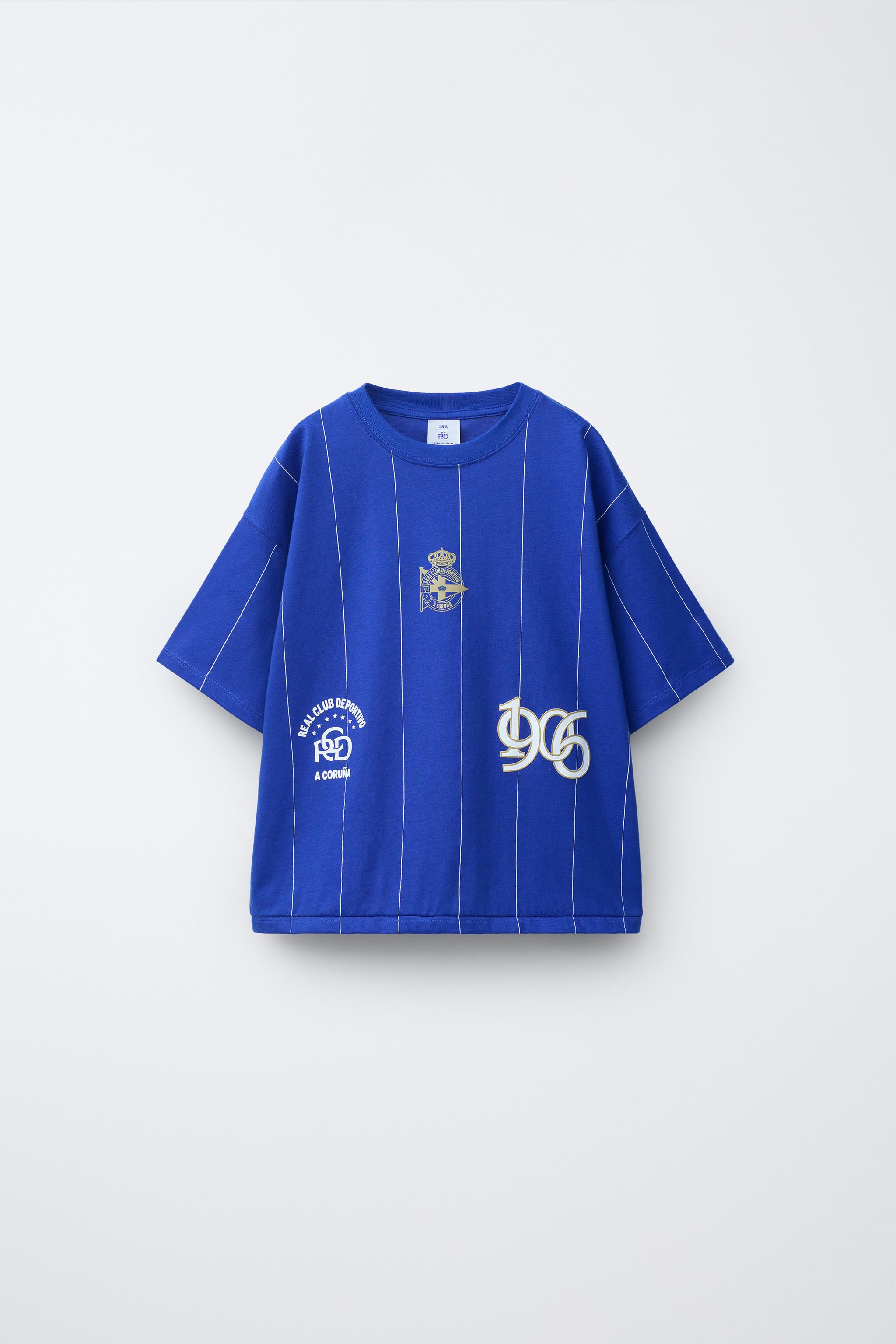 RC DEPORTIVO DE A CORUÑA STRIPED T-SHIRT