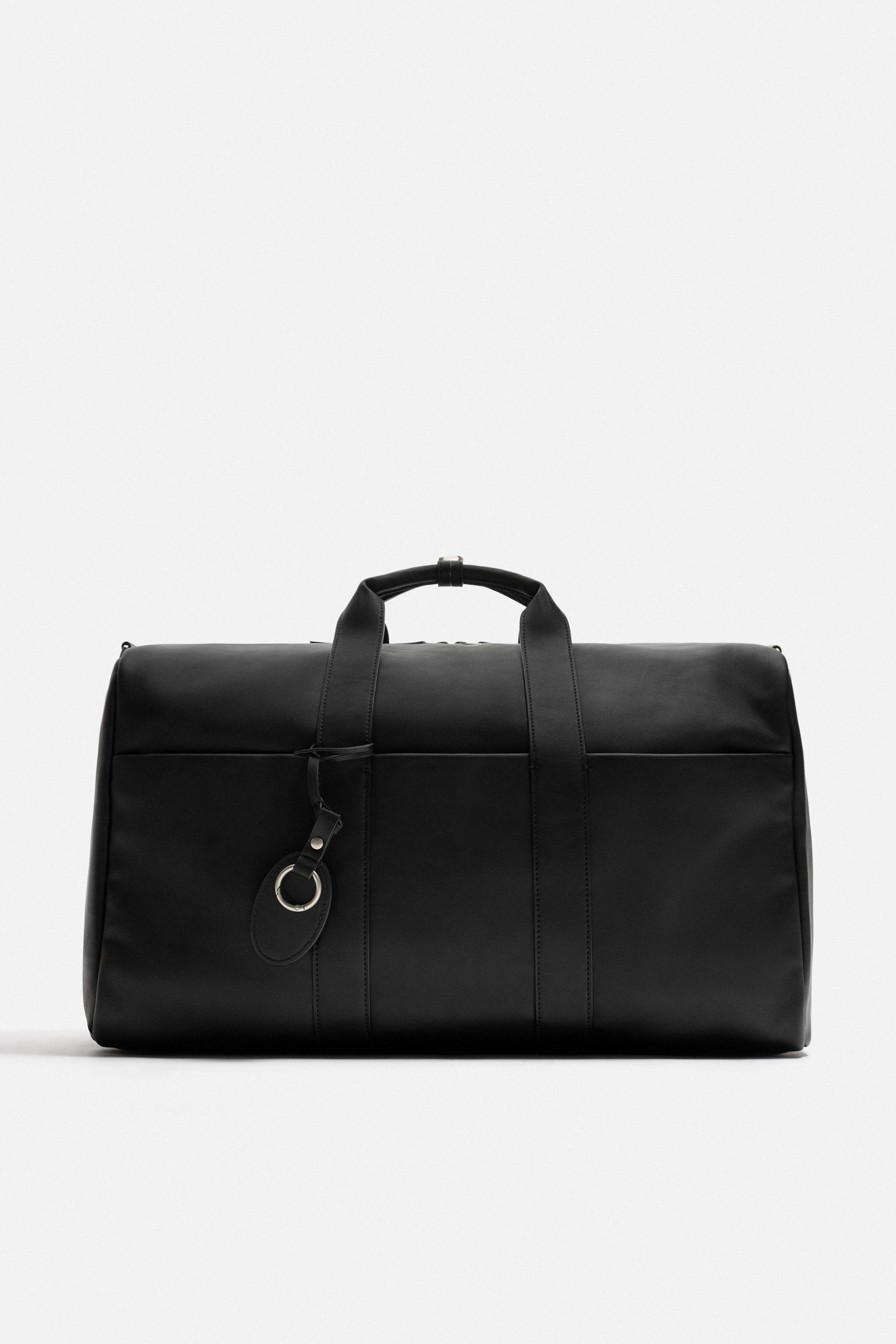ZARA ラバーフィニッシュトラベルバッグ ラバーフィニッシュ トラベルバッグ - カーキ | ZARA Japan / 日本