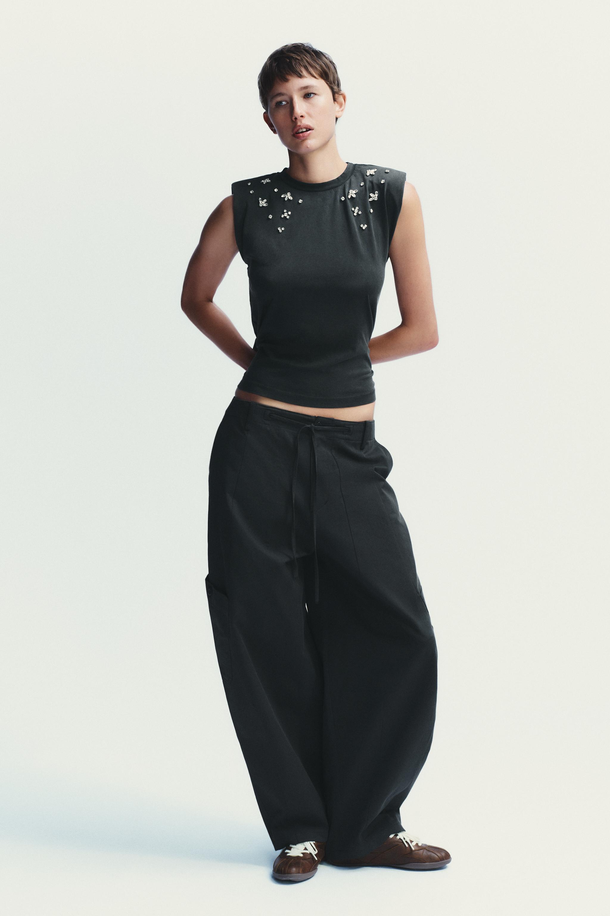 レディースショルダーパットトップス | ZARA 日本