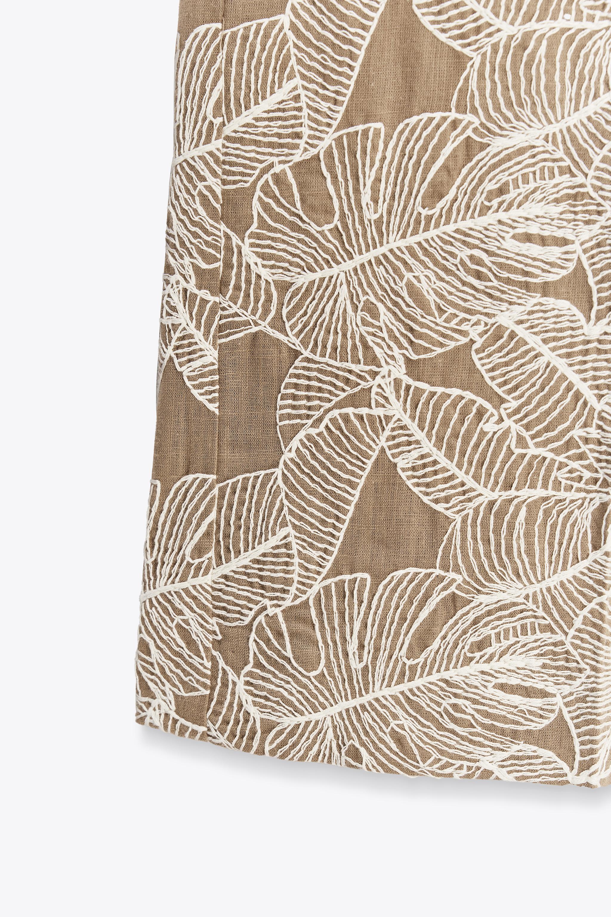 PANTALON JUPE-CULOTTE BROD