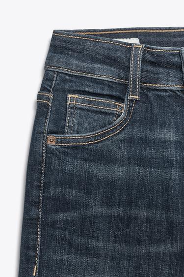 JEAN TRF SCULPT TAILLE HAUTE - Bleu marine de Zara - Image 6