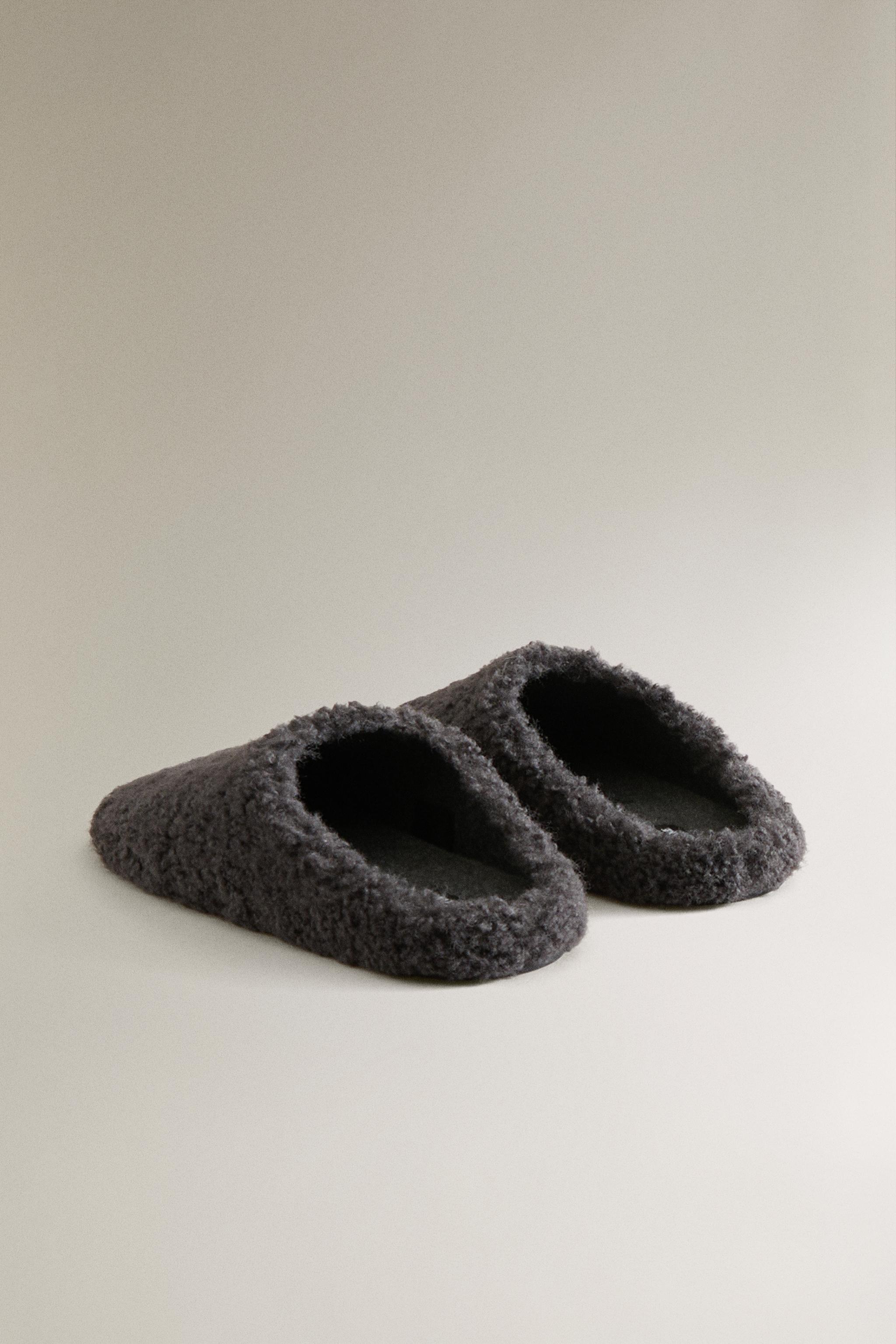 MULES EFFET PEAU DE MOUTON