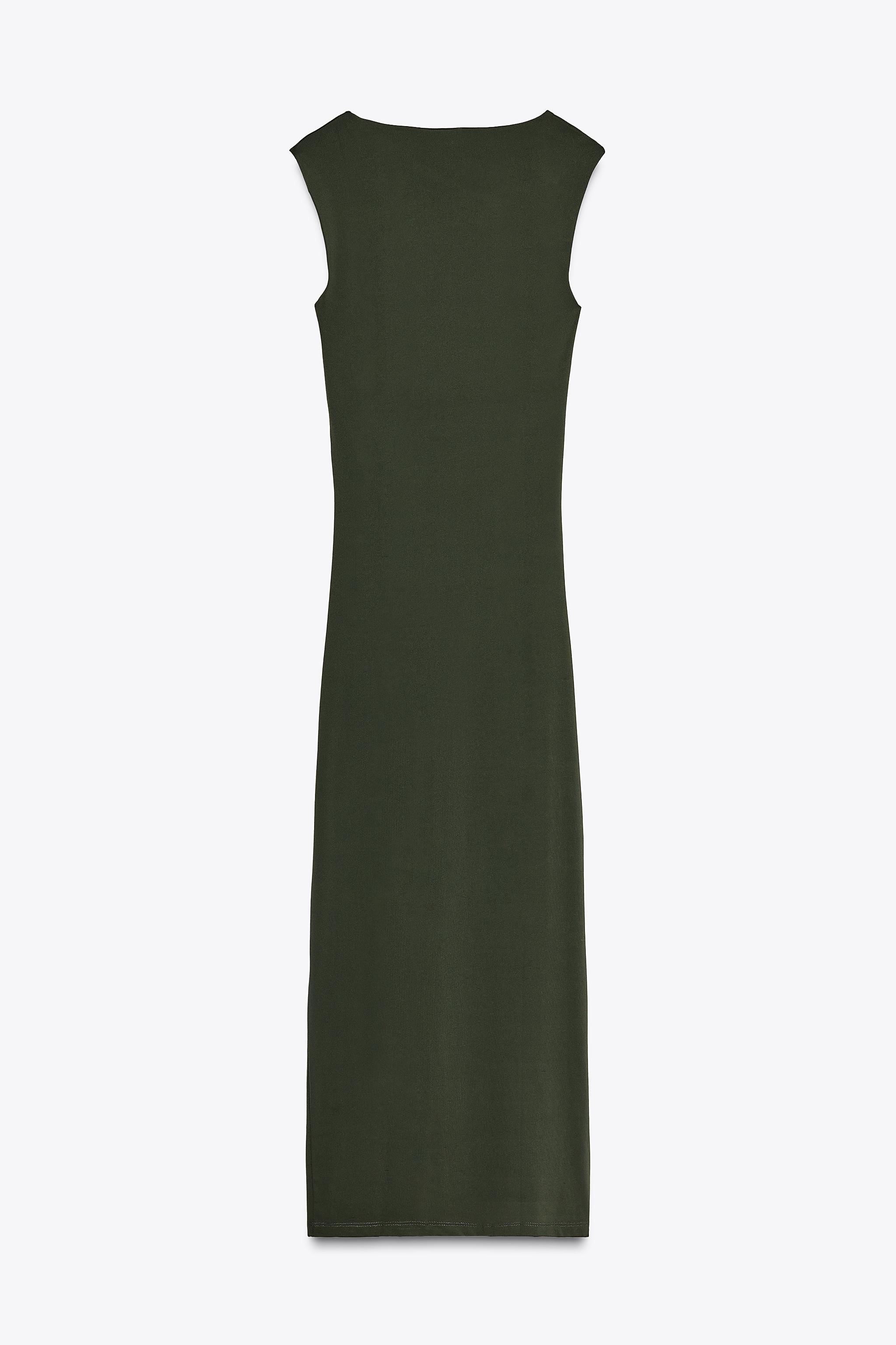 【ZARA】メタルアップリケワンピース | 1026/151/527 メタルアップリケワンピース - ブラック | ZARA Japan / 日本