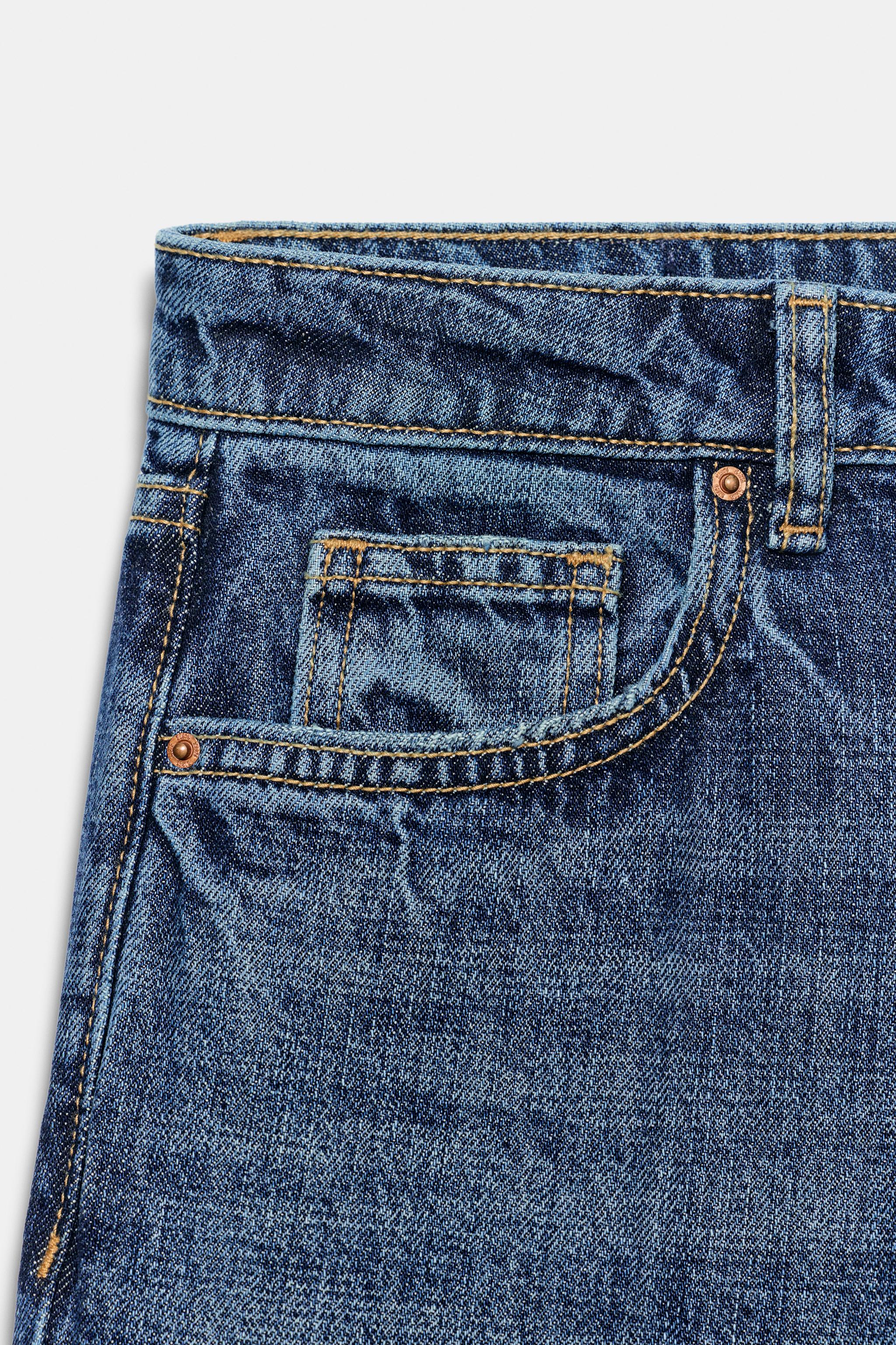 Zara Z1975 Düşük Bel Regular Jean görsel 4