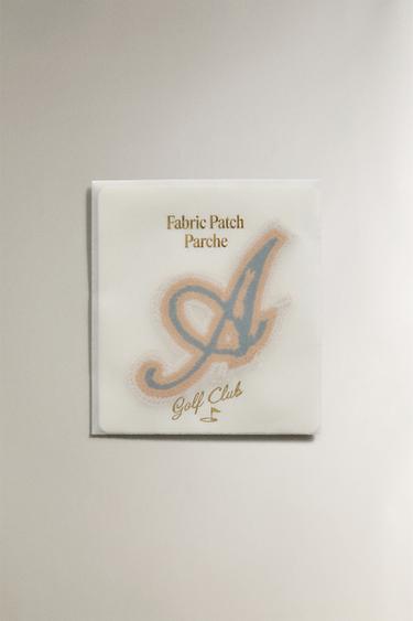 ÉCUSSON LETTRE A EN COTON - Multicolore de Zara - Image 3