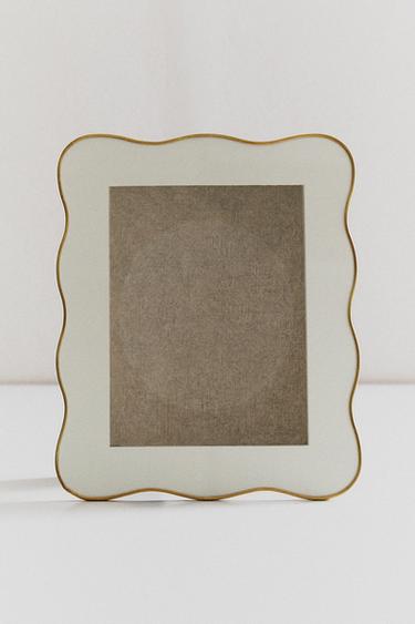 METALL-FOTORAHMEN WELLEN - Gold von Zara