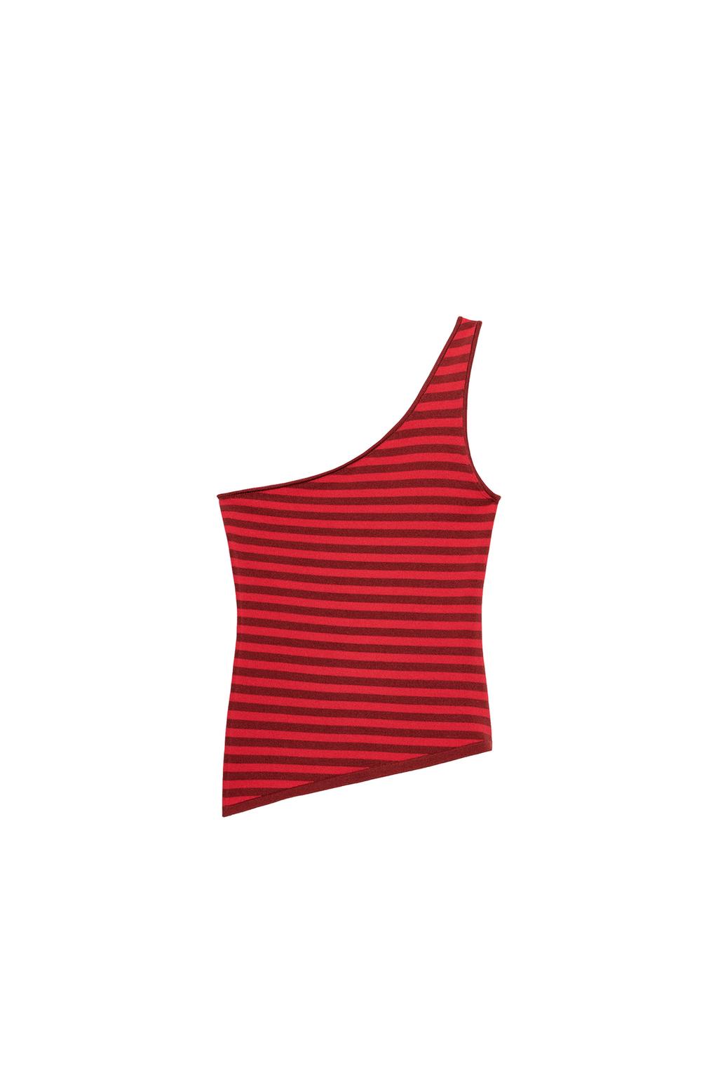 ASYMMETRIC STRIPED TOP - image 3