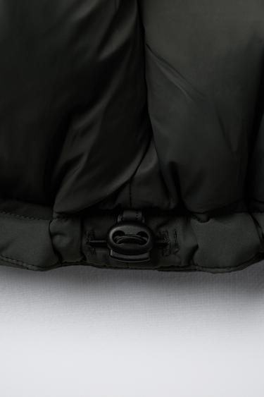 DOUDOUNE 50% PLUME ET 50% DUVET DÉPERLANTE ÉTIQUETTE - Plomb foncé de Zara - Image 7