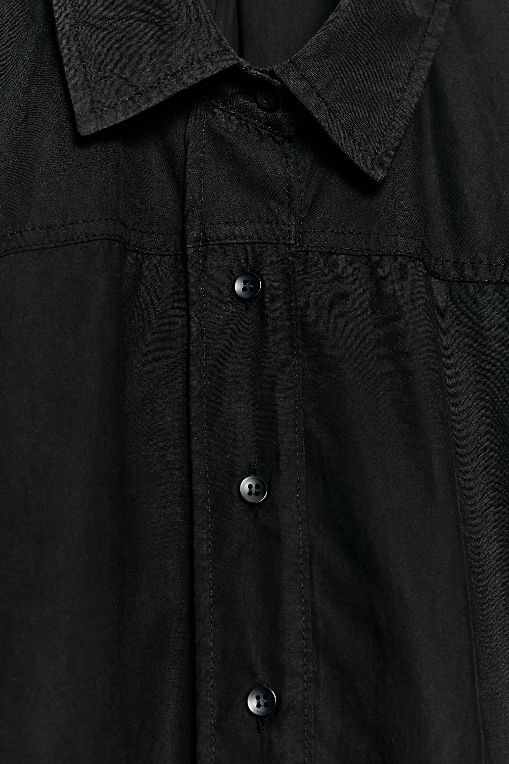FLOWY SHORT SLEEVE SHIRT