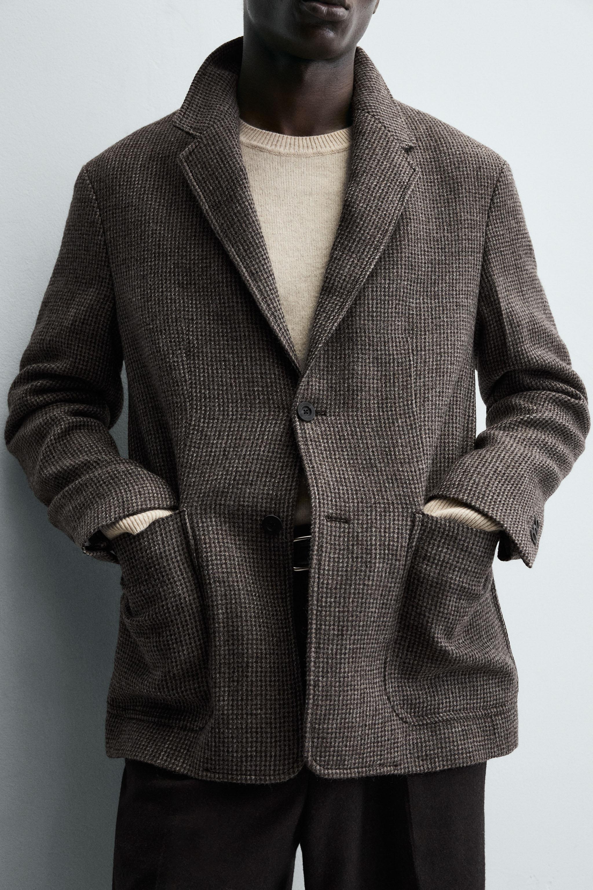 LIMITED EDITION 100% WOOL STRUCTURED BLAZER
