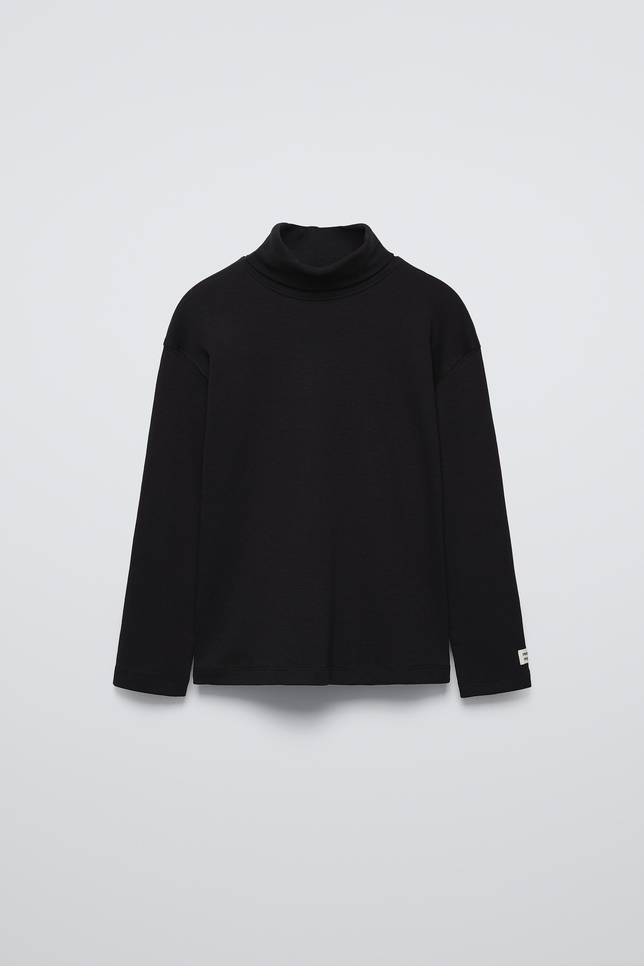 TURTLENECK SHIRT Black ZARA United States