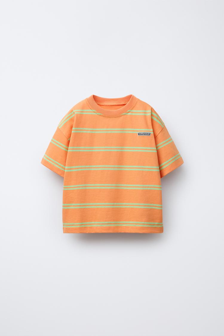 BOBBY SMALL © STRIPED T-SHIRT