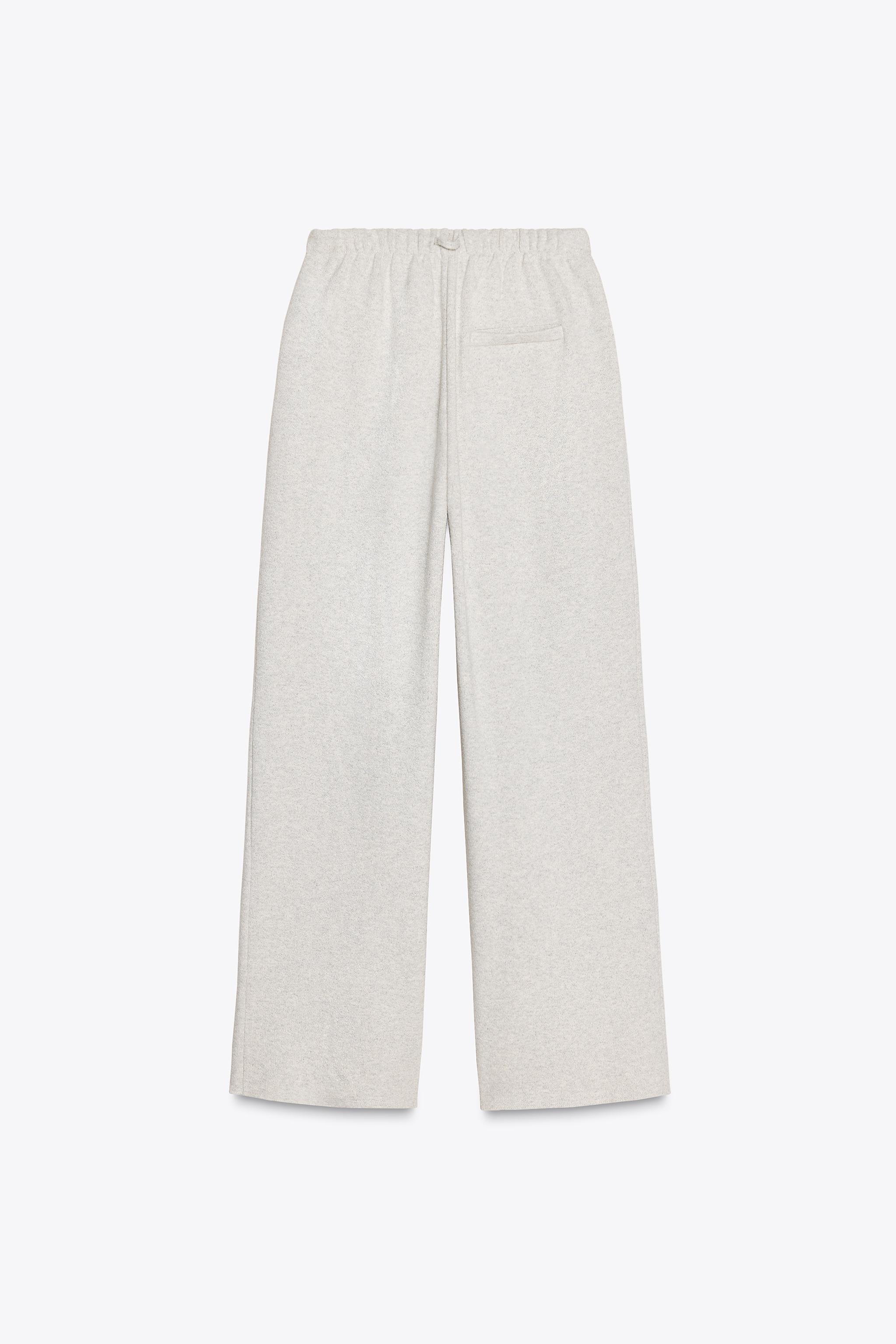 【ZARA】ソフトパンツ | 1223/002/803 SOFT SWEATPANTS - Gray marl | ZARA United States