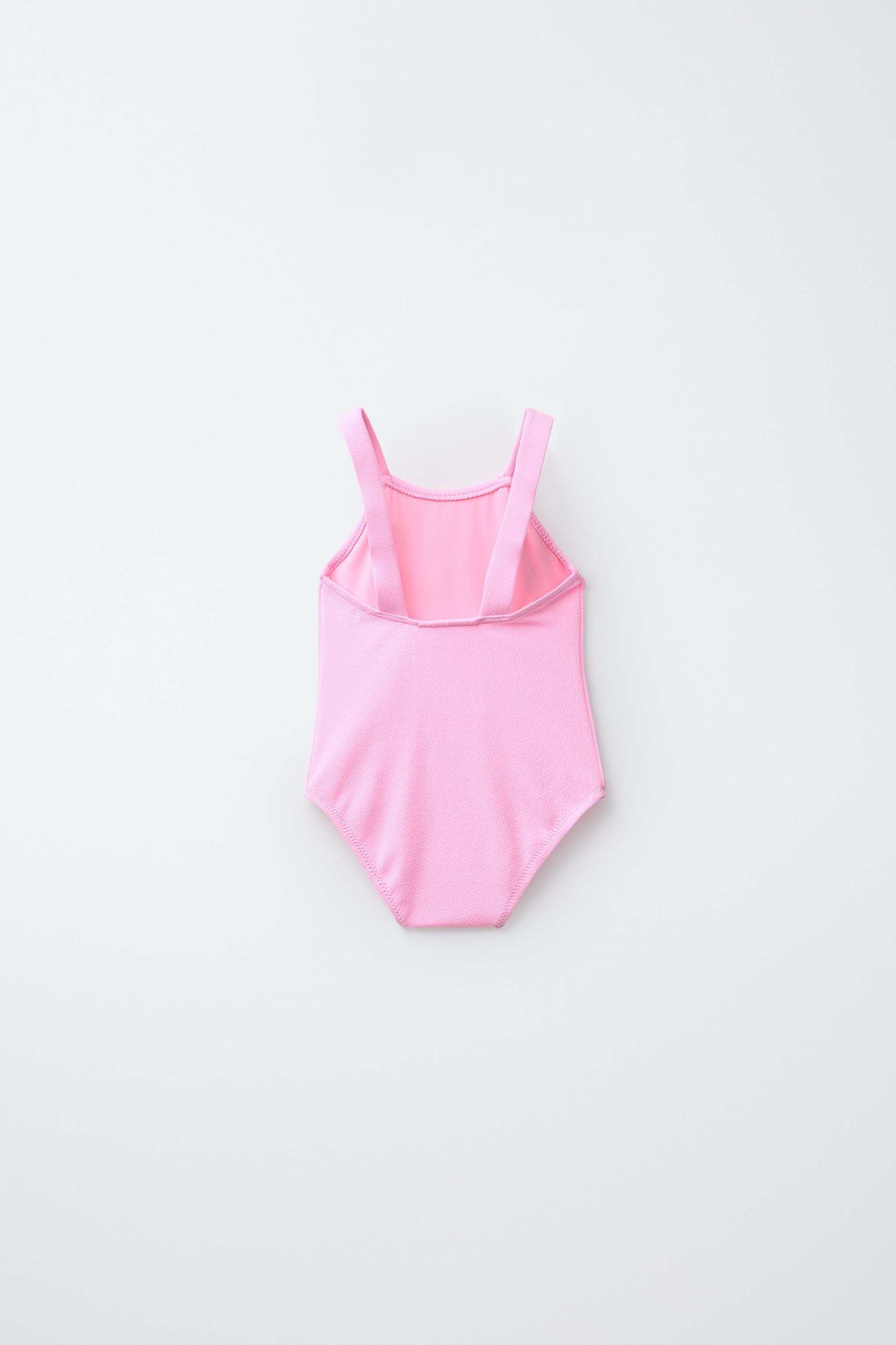 2-6 ANS/ MAILLOT DE BAIN ENTIER FRAISES BRODÉES
