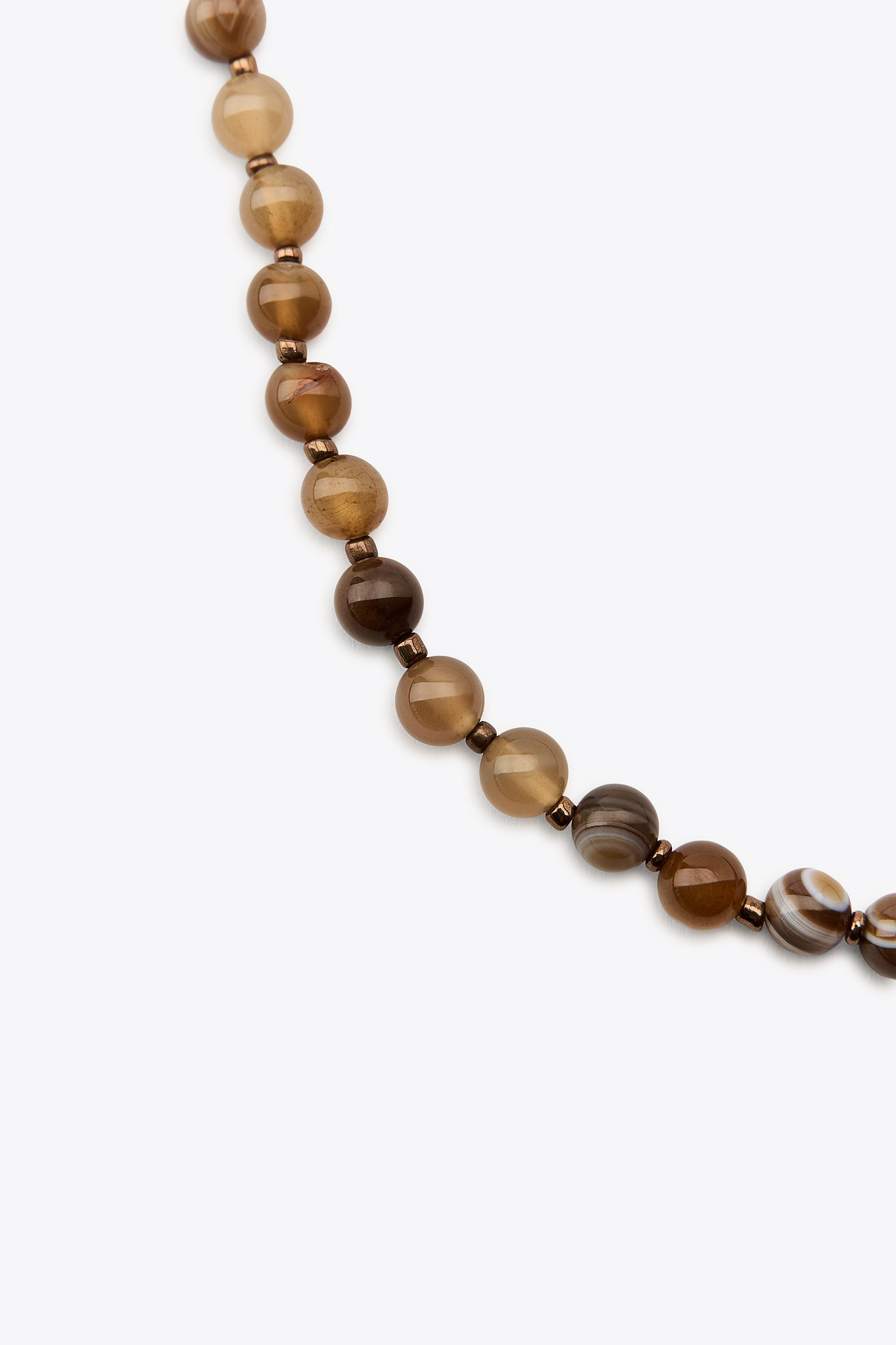 STONE BEAD NECKLACE