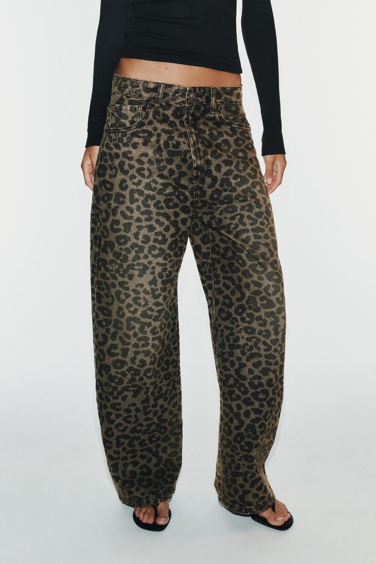 PANTALÓN BAGGY ESTAMPADO ANIMAL 3