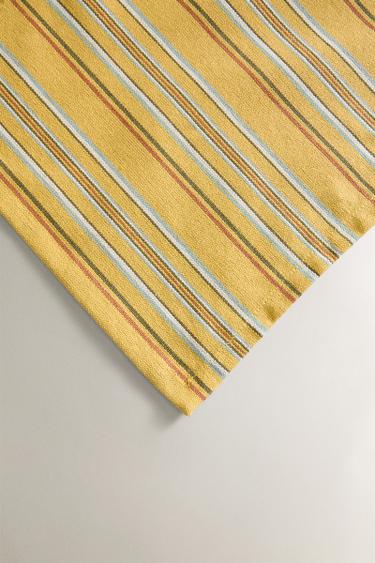 MULTICOLOURED STRIPED TABLECLOTH - yellow by Zara - Image 2