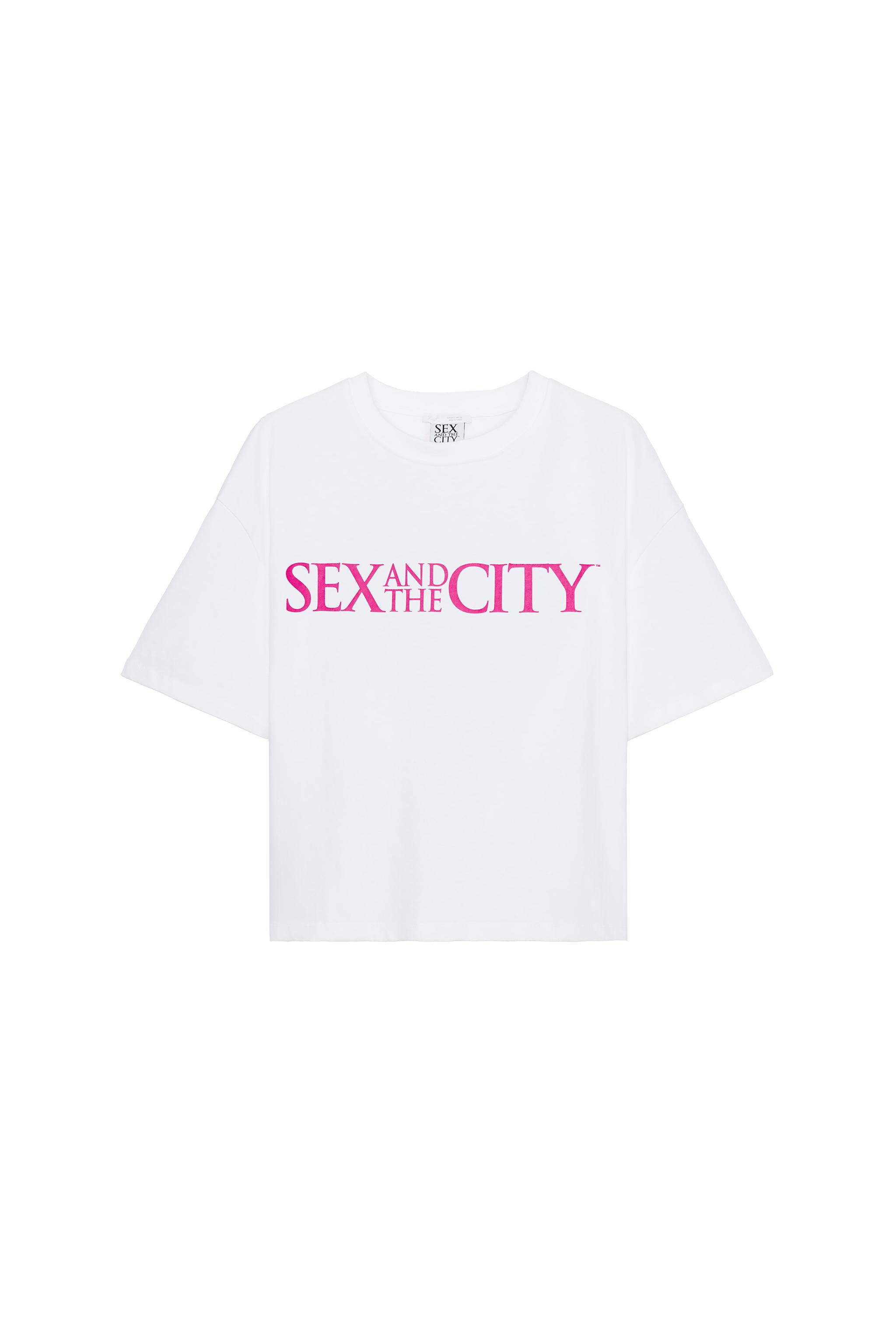 SEX & THE CITY™ T-SHIRT - White | ZARA South Africa
